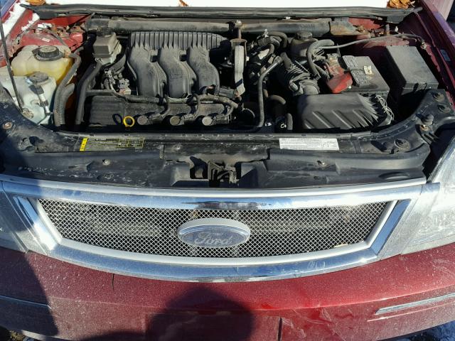 1FAHP24157G146754 - 2007 FORD FIVE HUNDR RED photo 7