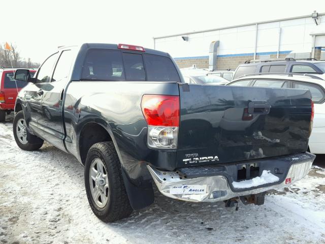 5TFRT54147X010661 - 2007 TOYOTA TUNDRA DOU GREEN photo 3