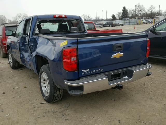 1GCVKREC3GZ240494 - 2016 CHEVROLET SILVERADO BLUE photo 3