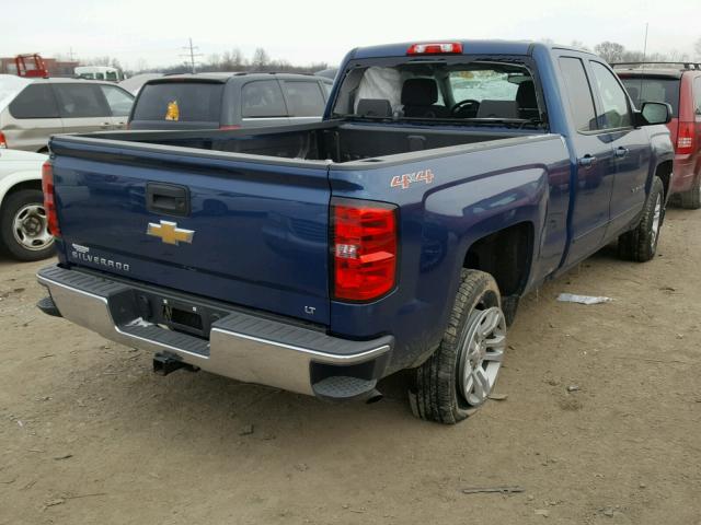 1GCVKREC3GZ240494 - 2016 CHEVROLET SILVERADO BLUE photo 4