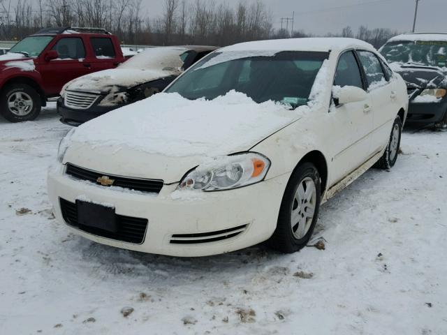 2G1WB57NX91252755 - 2009 CHEVROLET IMPALA LS WHITE photo 2