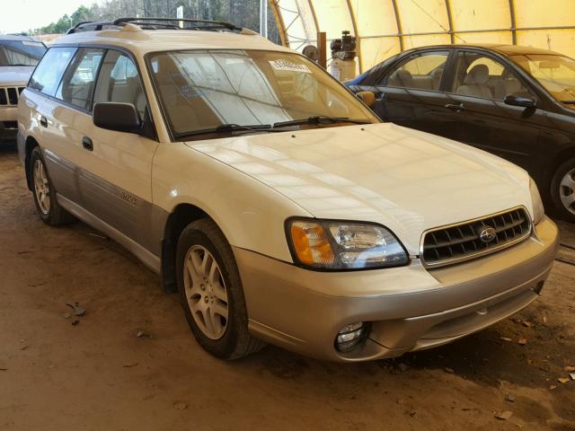 4S3BH675437654548 - 2003 SUBARU LEGACY OUT CREAM photo 1