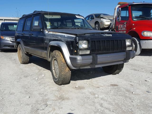 1J4FJ78S9SL596548 - 1995 JEEP CHEROKEE C BLUE photo 1