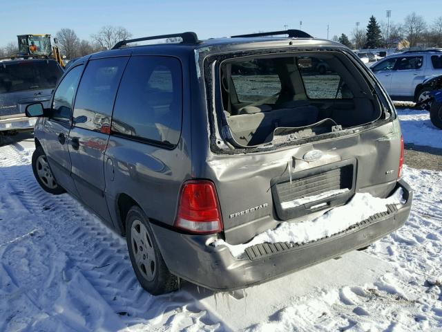 2FMZA51606BA52641 - 2006 FORD FREESTAR S GRAY photo 3