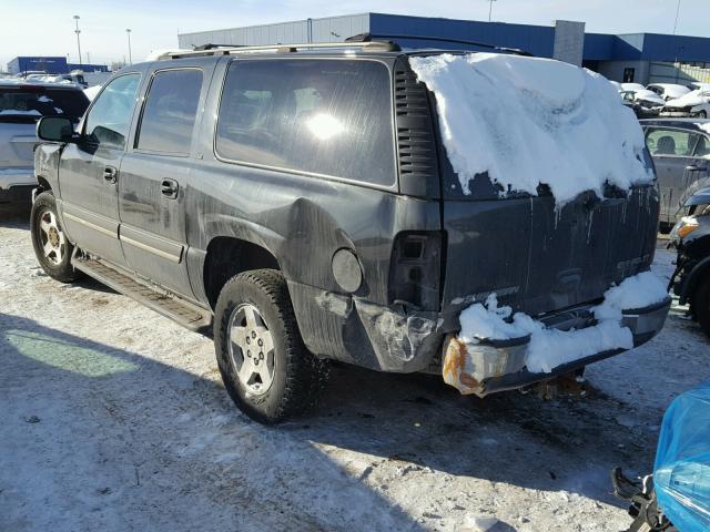 3GNFK16Z85G189927 - 2005 CHEVROLET SUBURBAN K GRAY photo 3