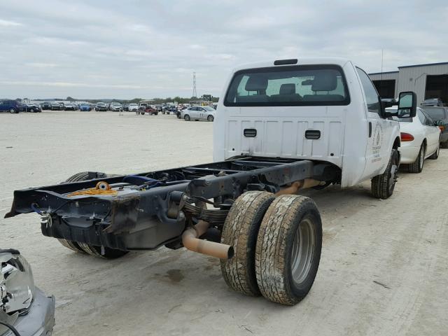 1FDRF3G64FEC58160 - 2015 FORD F350 SUPER WHITE photo 4