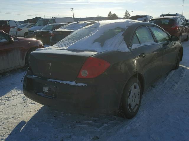 1G2ZF57B984156069 - 2008 PONTIAC G6 VALUE L BLACK photo 4