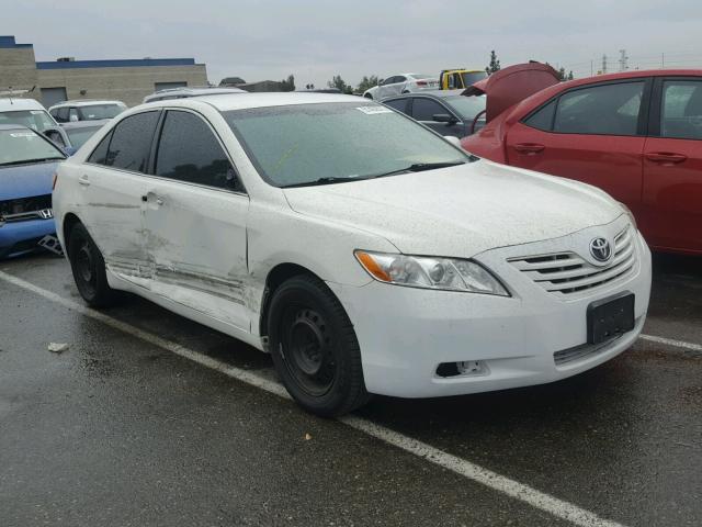 4T1BE46KX7U663875 - 2007 TOYOTA CAMRY NEW WHITE photo 1