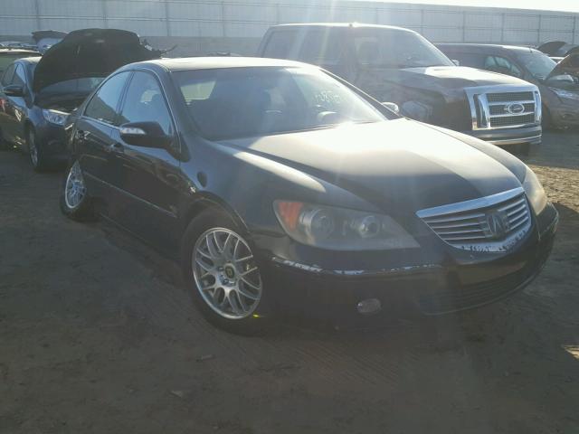 JH4KB165X6C000430 - 2006 ACURA RL შავი ფოტო 1