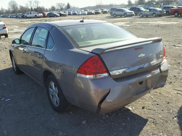 2G1WT58K579366937 - 2007 CHEVROLET IMPALA LT GOLD photo 3