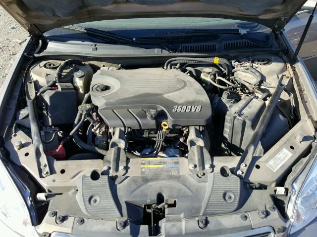 2G1WT58K579366937 - 2007 CHEVROLET IMPALA LT GOLD photo 7