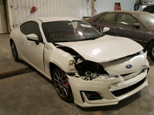 JF1ZCAC13H9601182 - 2017 SUBARU BRZ 2.0 LI WHITE photo 1