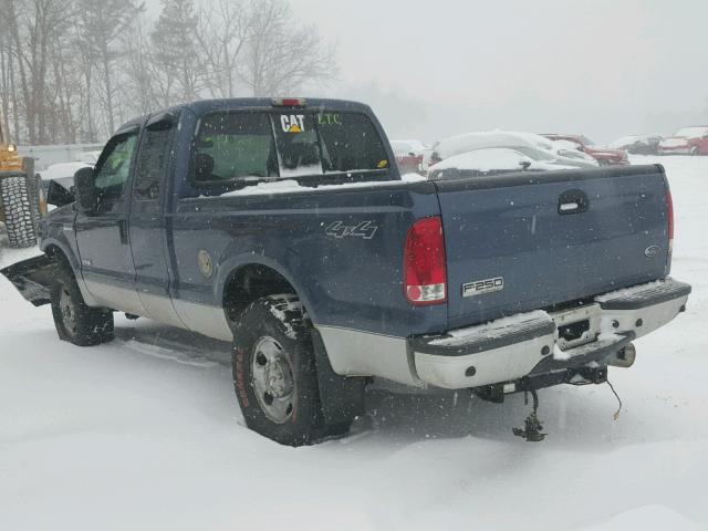 1FTSX21P66EA66592 - 2006 FORD F250 SUPER BLUE photo 3