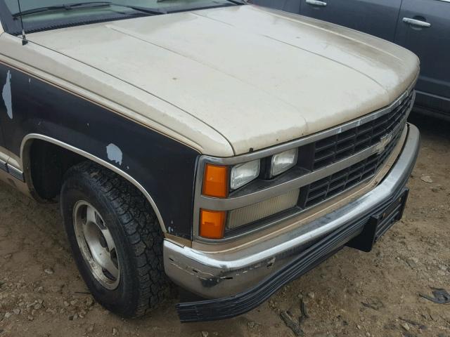 1GCDC14H1KE213592 - 1989 CHEVROLET GMT-400 C1 TAN photo 9