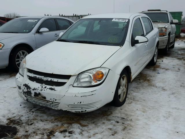 1G1AL55F167646629 - 2006 CHEVROLET COBALT WHITE photo 2