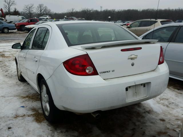 1G1AL55F167646629 - 2006 CHEVROLET COBALT WHITE photo 3