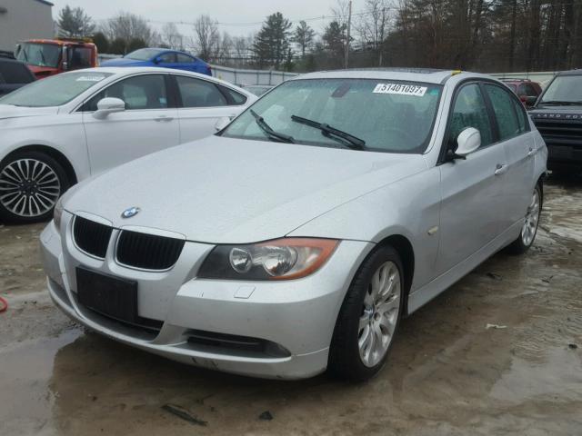 WBAVC93518KZ73166 - 2008 BMW 328 XI GRAY photo 2