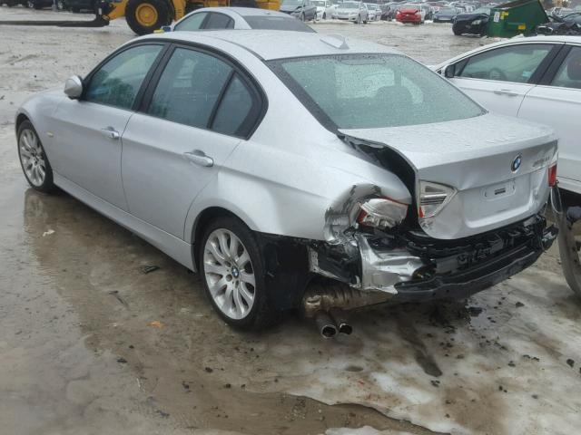 WBAVC93518KZ73166 - 2008 BMW 328 XI GRAY photo 3