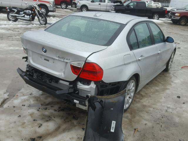 WBAVC93518KZ73166 - 2008 BMW 328 XI GRAY photo 4