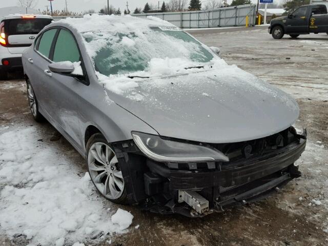 1C3CCCBGXFN515667 - 2015 CHRYSLER 200 S SILVER photo 1