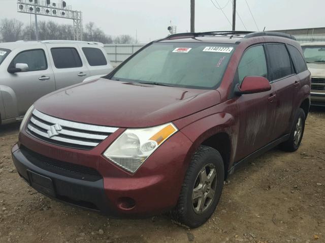 2S3DA217876127555 - 2007 SUZUKI XL7 MAROON photo 2