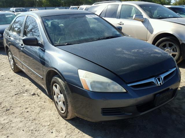 3HGCM564X7G708501 - 2007 HONDA ACCORD LX GRAY photo 1