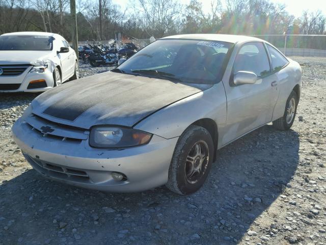 1G1JC12F047207982 - 2004 CHEVROLET CAVALIER TWO TONE photo 2