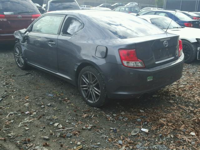 JTKJF5C74C3034950 - 2012 TOYOTA SCION TC 灰色 照片 3