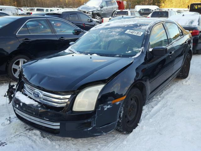 3FAHP071X6R124854 - 2006 FORD FUSION SE BLACK photo 2