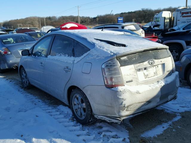 JTDKB20U763168114 - 2006 TOYOTA PRIUS SILVER photo 3