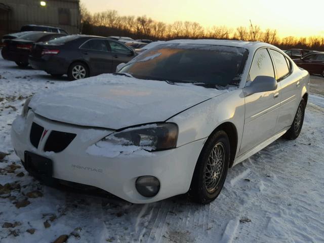 2G2WS522141143375 - 2004 PONTIAC GRAND PRIX WHITE photo 2