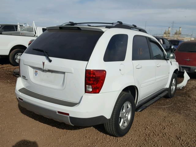 2CKDL63F066032032 - 2006 PONTIAC TORRENT WHITE photo 4