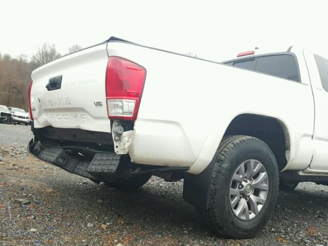 5TFSZ5AN6GX012435 - 2016 TOYOTA TACOMA ACC WHITE photo 9