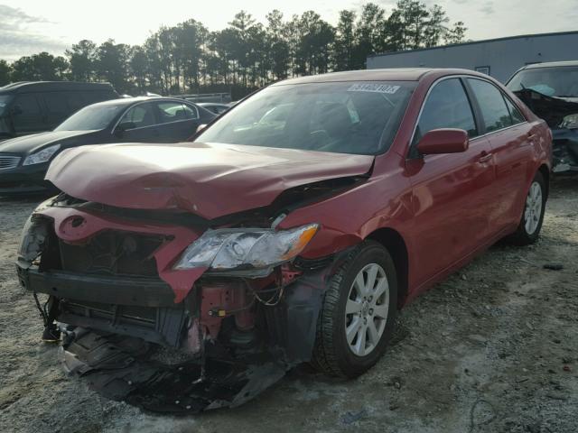 4T1BK46K18U064762 - 2008 TOYOTA CAMRY LE RED photo 2