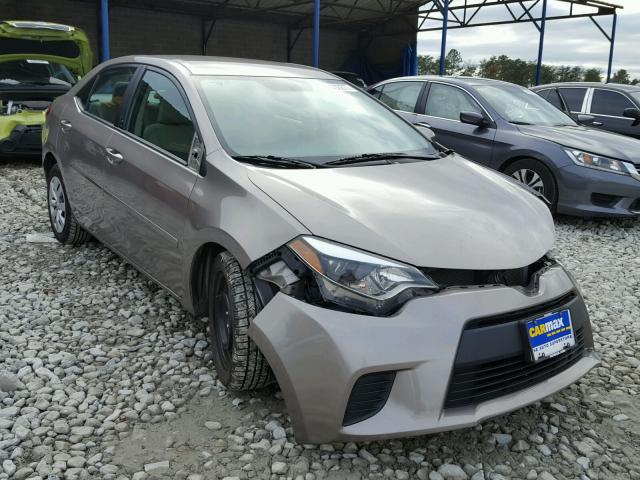 2T1BURHE6EC024639 - 2014 TOYOTA COROLLA L TAN photo 1