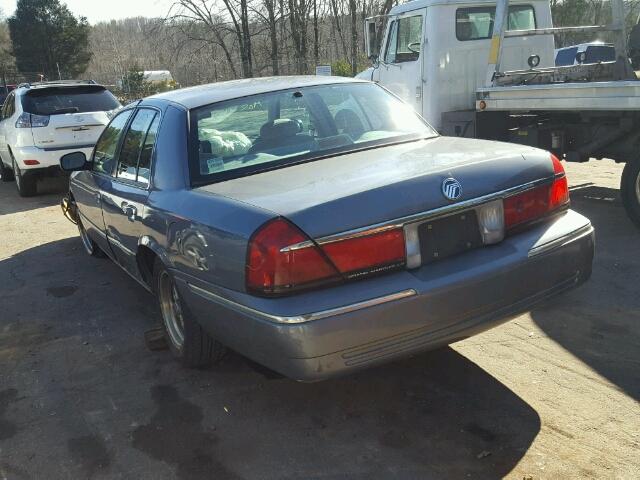 2MEFM75W9WX629494 - 1998 MERCURY GRAND MARQ GRAY photo 3