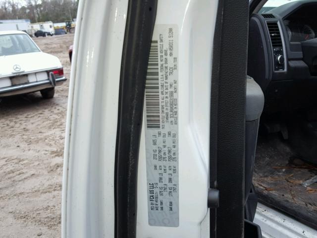 3C6JR6AG8GG315666 - 2016 RAM 1500 ST WHITE photo 10