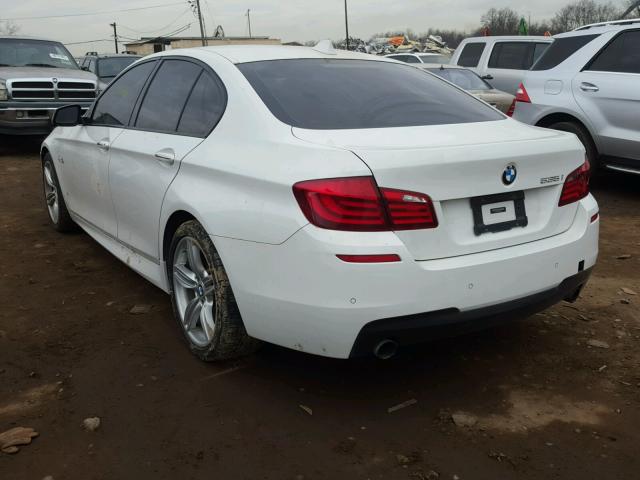 WBAFR7C5XDC823990 - 2013 BMW 535 I WHITE photo 3