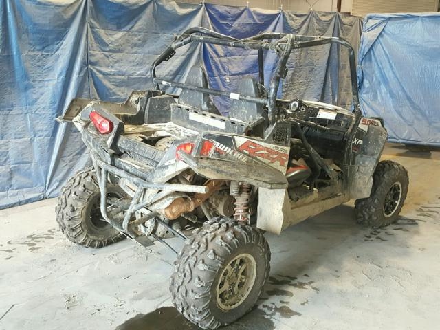 4XAJT9EAXDF676628 - 2013 POLARIS RZR 900 XP WHITE photo 4