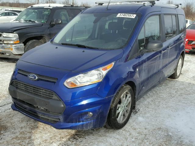 NM0GS9F78H1330828 - 2017 FORD TRANSIT CO BLUE photo 2