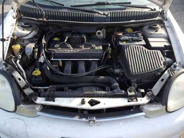 1P3ES46C21D184540 - 2001 PLYMOUTH NEON BASE 白色 照片 7