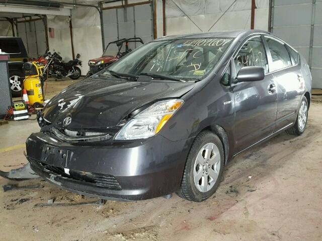 JTDKB20U883354392 - 2008 TOYOTA PRIUS CHARCOAL photo 2