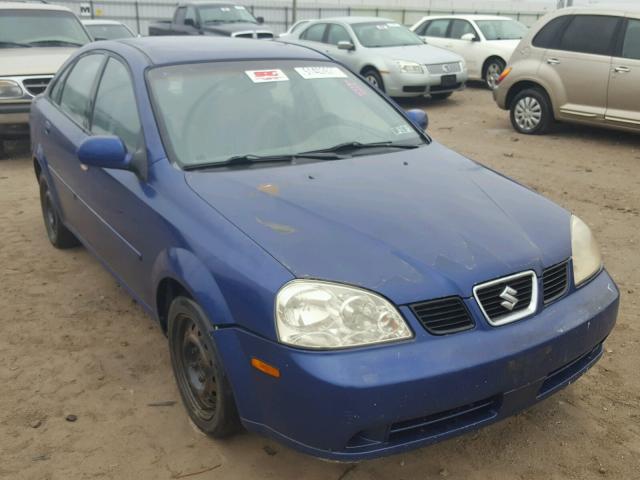 KL5JD56Z05K124153 - 2005 SUZUKI FORENZA S BLUE photo 1