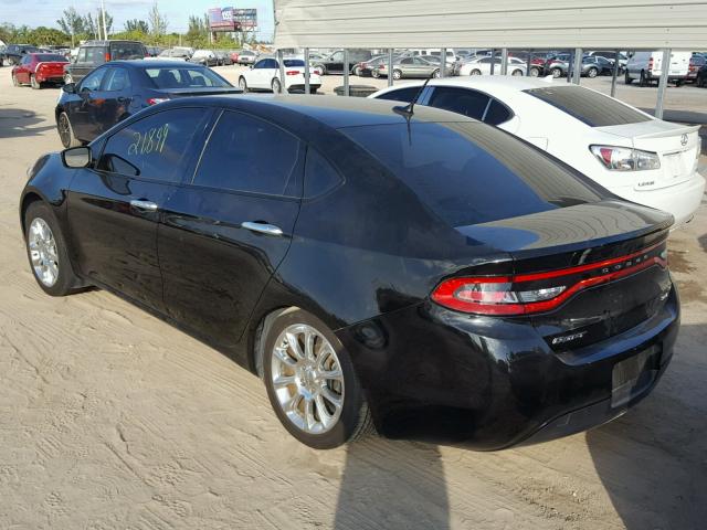 1C3CDFFA6GD796894 - 2016 DODGE DART SXT S BLACK photo 3