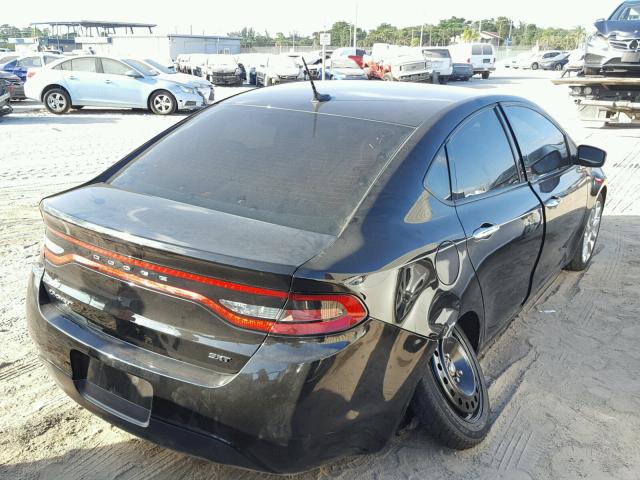 1C3CDFFA6GD796894 - 2016 DODGE DART SXT S BLACK photo 4