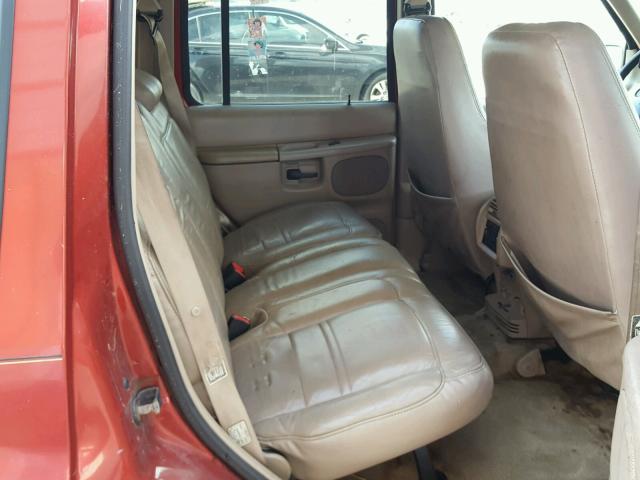 4M2ZU52P1XUJ30708 - 1999 MERCURY MOUNTAINEE RED photo 6