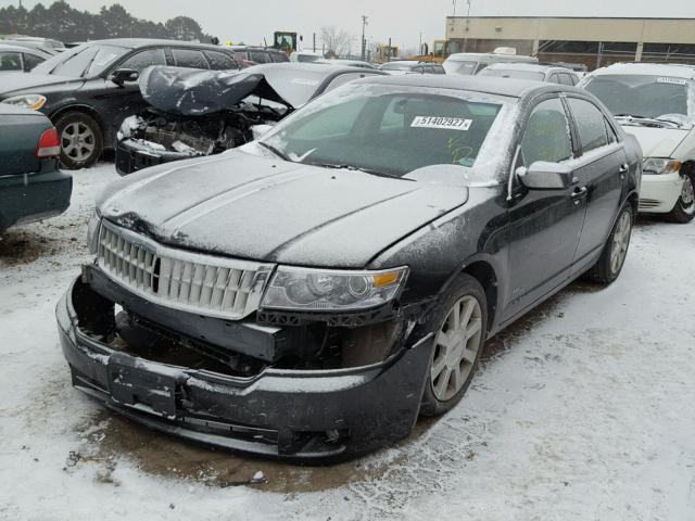 3LNHM28T59R632955 - 2009 LINCOLN MKZ BLACK photo 2