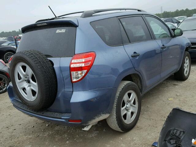 2T3ZF4DV2CW129103 - 2012 TOYOTA RAV4 BLUE photo 4