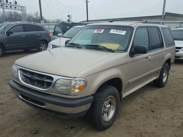 1FMZU34EXWUB05158 - 1998 FORD EXPLORER TAN photo 2