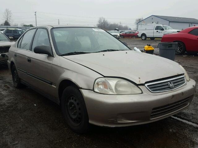 1HGEJ6674YL031449 - 2000 HONDA CIVIC LX TAN photo 1